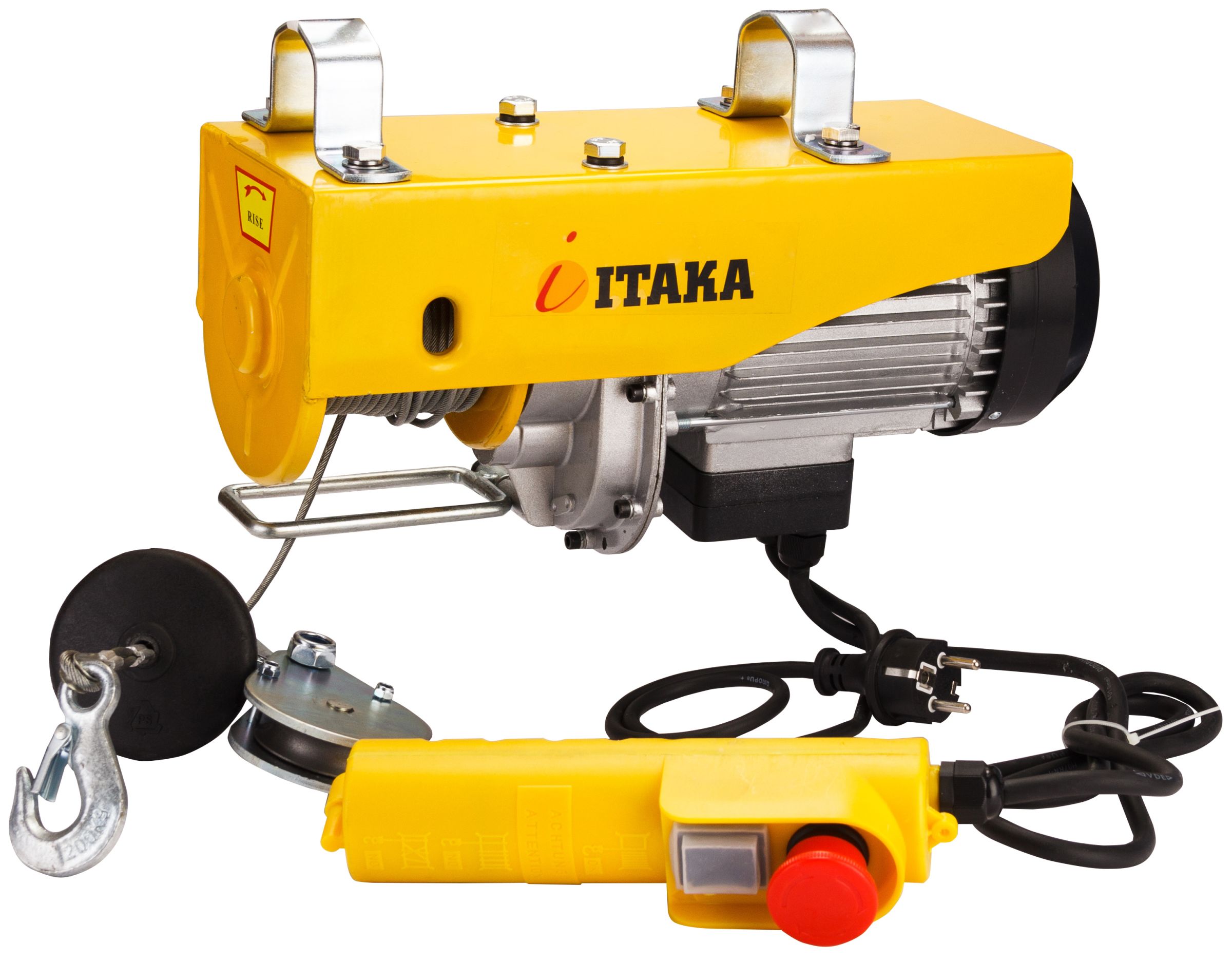 Tecle eléctrico cable 200 400 kg piola simple doble 220V